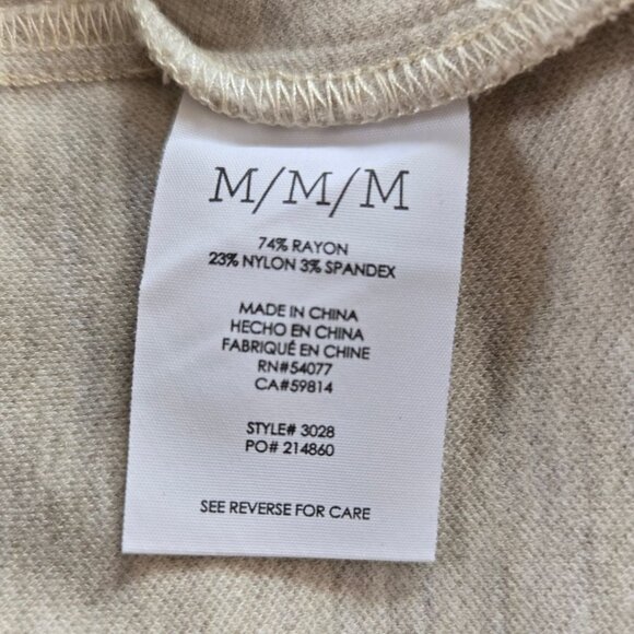 Cabi Womens Heather Cream Double Breasted Knit Military Jacket Size Medium - Picture 5 of 5